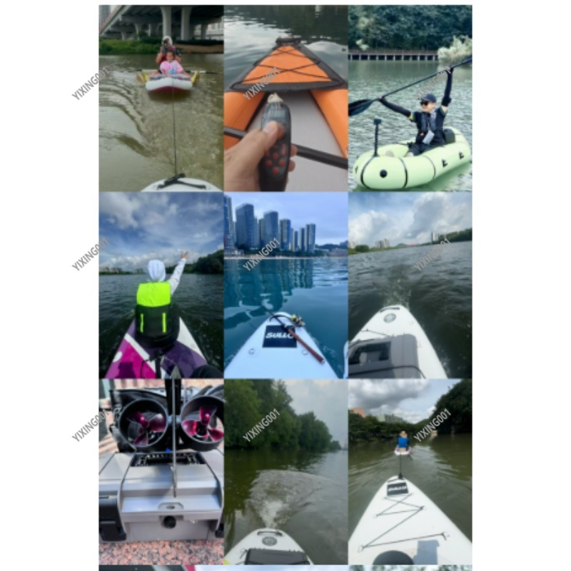 Dual Propeller Kayak Underwate - Fishing Kayak Trolling Motor review and price