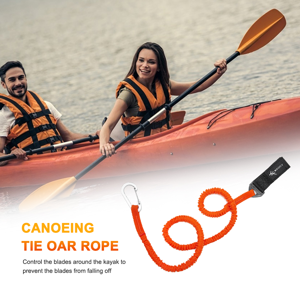 10-1PCS Elastic Kayak Canoe Pa - Fishing Kayak Paddle Leash review and price