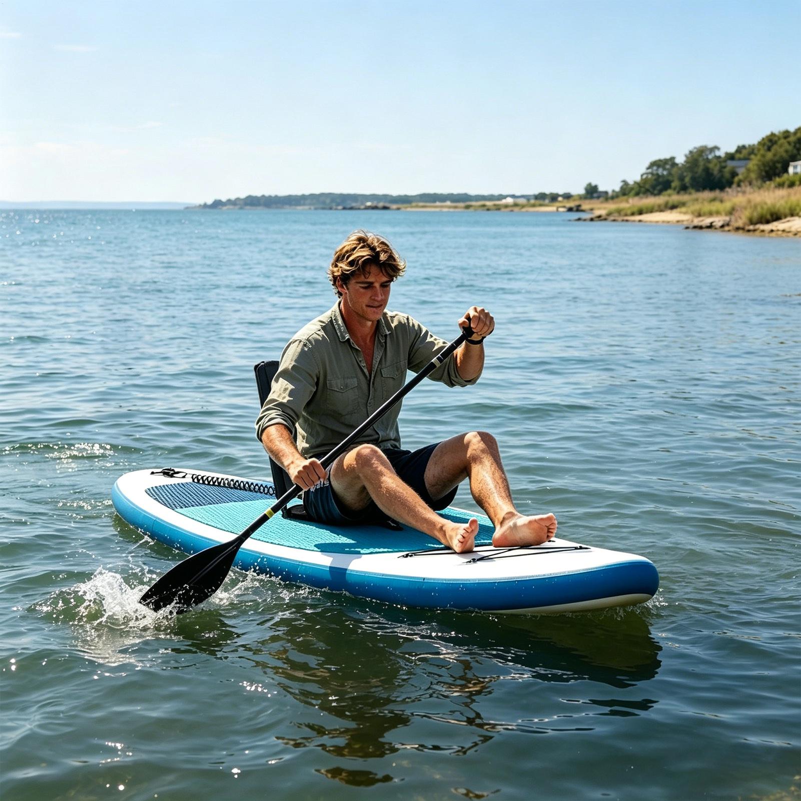 Kayak Seat Cushion Portable Re - Fishing Kayak Paddle review and price