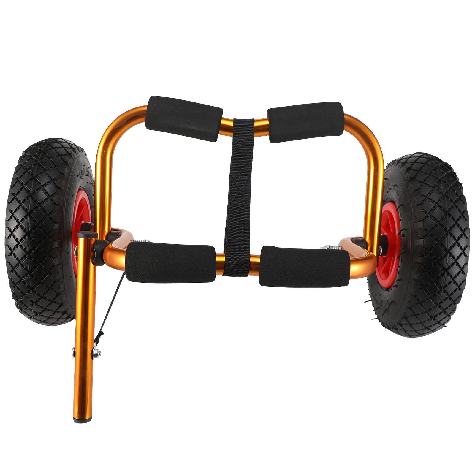 Kayak Cart Foldable Solid Whee - Fishing Kayak Cart review and price